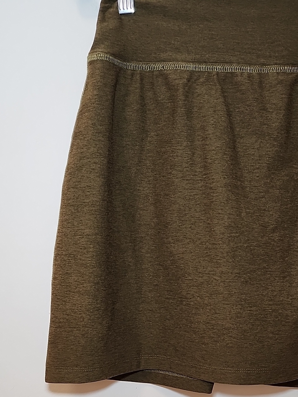 Beyond Yoga Spacedye Move It Skort Deep Olive Short Skirt Sporty Golf Sz Large - Picture 4 of 15